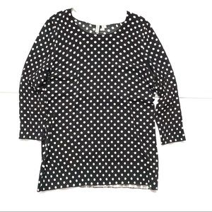💚5 for 25💚Perfect condition black dot sweater